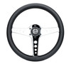 NRG Light Weight Gaming Steering Wheel - Driftz 350mm 3 Chrome Spokes Perforated Leather - ST-034CH-PR Photo - Primary