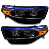 Oracle 20-22 Ford Explorer Dynamic RGB Headlight DRL Upgrade Kit - ColorSHIFT - Dynamic - 1472-334 Photo - Mounted