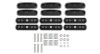 Rhino-Rack Base Kit for Mercedes-Benz Sprinter (6 pcs) - RCP79-BK Photo - Primary