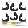 Westin 14-18 Chevrolet Silverado / GMC Sierra Crew Cab Outlaw Nerf Step Bars (Excl. Diesel) - 20-13725 Photo - Unmounted