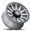 ICON Compression HD 18x9 8x6.5 12mm Offset 5.5in BS Titanium Wheel - 2018908055TT Photo - Unmounted