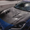 Seibon 2022+ Toyota GR86/Subaru BRZ TS-Style Carbon Fiber Hood - HD22TY86-TS