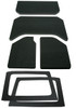 DEI 07-18 Jeep Wrangler JK 4-Door Headliner Complete Kit - Black - 50290 Photo - Primary