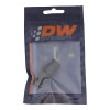 DeatschWerks 6AN Male Flare to 3/8in Hardline Compression Adapter - Anodized Matte Black - 6-02-0109-B Photo - lifestyle view