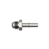 DeatschWerks 8AN Male Flare to 3/8in Male EFI Quick Connect Adapter - Anodized Matte Black - 6-02-0113-B Photo - Primary