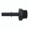 DeatschWerks 8AN ORB Male to 5/16in Male EFI Quick Connect Adapter - Anodized Matte Black - 6-02-0123-B Photo - Primary