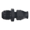 DeatschWerks 8AN Male Flare to 5/16in Hardline Compression Adapter - Anodized Matte Black - 6-02-0129-B Photo - Primary