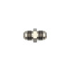 DeatschWerks 8AN Male Flare to 8AN Male Flare Coupler - Anodized Matte Black - 6-02-0204-B Photo - Primary