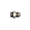 DeatschWerks 10AN ORB Male to 10 AN Male Flare Adapter (Incl O-Ring) - Anodized Matte Black - 6-02-0403-B Photo - Primary