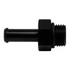 DeatschWerks 6AN ORB Male to 5/16in Male Barb Fitting (Incl O-Ring) - Anodized Matte Black - 6-02-0505-B Photo - Primary