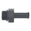 DeatschWerks 6AN ORB Male to 5/16in Male Barb Fitting (Incl O-Ring) - Anodized Matte Black - 6-02-0505-B Photo - Primary