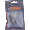 DeatschWerks 8AN ORB Male to 3/8in Male Triple Barb Fitting (Incl O-Ring) - Anodized Matte Black - 6-02-0507-B Photo - lifestyle view