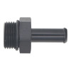 DeatschWerks 8AN ORB Male to 3/8in Male Barb Fitting (Incl O-Ring) - Anodized Matte Black - 6-02-0509-B Photo - Primary