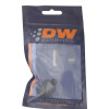 DeatschWerks 6AN Female Flare Swivel to 5/16in Single Hose Barb - Anodized Matte Black - 6-02-0520-B Photo - lifestyle view