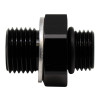 DeatschWerks 6AN ORB Male to M16 X 1.5 Metric Male (Incl O-Ring and Washer) - Anodized Matte Black - 6-02-0604-B Photo - Primary
