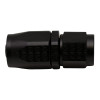 DeatschWerks 6AN Female Swivel Strait Hose End CPE - Anodized Matte Black - 6-02-0801-B Photo - Primary