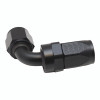 DeatschWerks 8AN Female Swivel 90-Degree Hose End CPE - Anodized Matte Black - 6-02-0807-B Photo - Primary