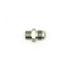 DeatschWerks 8AN Male Flare to 3/8in Male NPT Adapter - Anodized Matte Black - 6-02-0905-B Photo - Primary