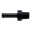 DeatschWerks 1/8in NPT Male Thread 1/4in Hose Barb - Anodized Matte Black - 6-02-0915-B Photo - Primary