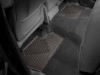 WeatherTech 2014+ Chevrolet Silverado Rear Rubber Mats - Cocoa - W310CO Photo - Mounted