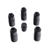 Rugged Ridge 18-20 Jeep Wrangler JL/JLU Black M14-1.5 Wheel Lock Nut Set w/Key - 16715.34 Photo - Primary