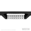 Westin 07-18 Jeep Wrangler JKU 4dr. HDX Stainless Drop Nerf Step Bars - Tex. Blk - 56-132952 Photo - Unmounted