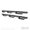 Westin 14-18 Chevrolet Silverado 1500 DC 6.5ft Bed HDX Drop W2W Nerf Step Bars - Tex. Blk - 56-534595 Photo - Unmounted