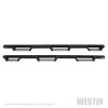 Westin 14-18 Chevrolet Silverado 1500 DC 6.5ft Bed HDX Stainless Drop W2W Nerf Step Bars - Tex. Blk - 56-5345952 Photo - Unmounted