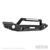 Westin 07-18 Jeep Wrangler JK WJ2 Full Width Front Bumper w/LED Light - Tex. Blk - 59-80055 Photo - Unmounted