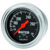 Autometer Traditional Chrome Mechanical Water Temperature 2 1/16in 140-280 F Gauge - 2431 Photo - Primary