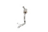 Corsa 21-22 Ford Bronco 2.3L 2-Door 2.75in Cat-Back Dual Rear Exhaust w/ 4in Straight-Cut Black Tips - 21204BPC