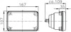 Hella Headlamp EINS FH GN MGS12 1KB - 003177821 Technical Drawing