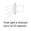 Hella Step Lamp 1X2 WHITE MD12/24 SS RIM 2XT - 959680811 Technical Drawing
