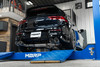 MBRP 2022 Volkswagon Golf R MK8 T304 Stainless Steel 3in Cat-Back, Quad Rear Exit- Carbon Fiber Tips - S46133CF Photo - Close Up