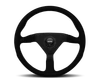 Momo Montecarlo Alcantara Steering Wheel 350 mm - Black/Black Stitch/Black Spokes - MCL35AL1B User 1