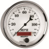 AutoMeter Gauge Speedometer 3-3/8in. 120MPH Elec. Prog. W/ Lcd Odo Old Tyme Wht II - 1287 User 5