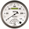 AutoMeter Gauge Tach/Speedo 5in. 120MPH & 8K RPM Elec. Program Old Tyme White II - 1290 User 4