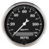 AutoMeter Gauge Speedo. 3-1/8in. 120MPH Elec. Prog. W/ Lcd Odo Old Tyme Blk - 1787 Photo - Primary