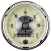 AutoMeter Gauge Speedo 3-3/8in. 120MPH Elec. Program W/Wheel Odo Prestige Antq. Ivory - 2089 Photo - Primary