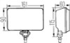 Hella Headlamp Zfh 0/180Gr Sw Mk Mgs12 1Fb - 005860631 Technical Drawing