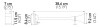 Hella Horn Kit Bl Chrome Air 1Trumpet 12V - 013410001 Technical Drawing