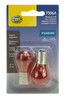 Hella Bulb 12V 21W Ba15S S8 Amber (2) - 7506ATB Photo - in package