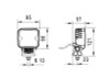 Hella Work Lamp Na 0Gr Md1224 LtDt Rl15 1Ga - 996284051 Technical Drawing