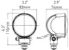 Hella Work Lamp Na 0Gr Md1224 Lt M704 1G0 - 996476001 Technical Drawing