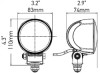 Hella Work Lamp Na 0Gr Md1224 Lt M704 1G0 - 996476001 Technical Drawing