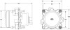 Hella Insert/ Headlight 1B0 - H11193047 Technical Drawing