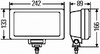 Hella Fog Light 1Ne - H12300001 Technical Drawing