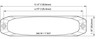 Hella Warning Light 2Wb - H22897011 Technical Drawing
