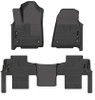 Husky Liners 2022 Jeep Wagoneer (w/2nd Row Bench) WeatherBeater Front & 2nd Seat Floor Liner - Blk - 99251 Photo - Primary