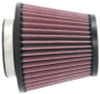 K&N Universal Clamp-On Air Filter 2-3/4in FLG / 5-1/16in B / 3-1/2in T / 4-3/8in H - RU-5135 Photo - out of package